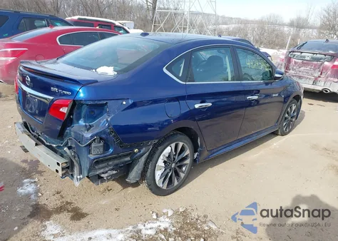 2017 Nissan Sentra Sr Turbo z USA, uszkodzony, nr VIN 3N1CB7AP3HY392116